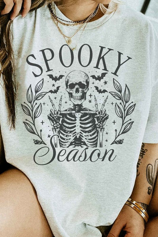 
                      
                        SPOOKY SEASON HALLOWEEN GRAPHIC TEE
                      
                    