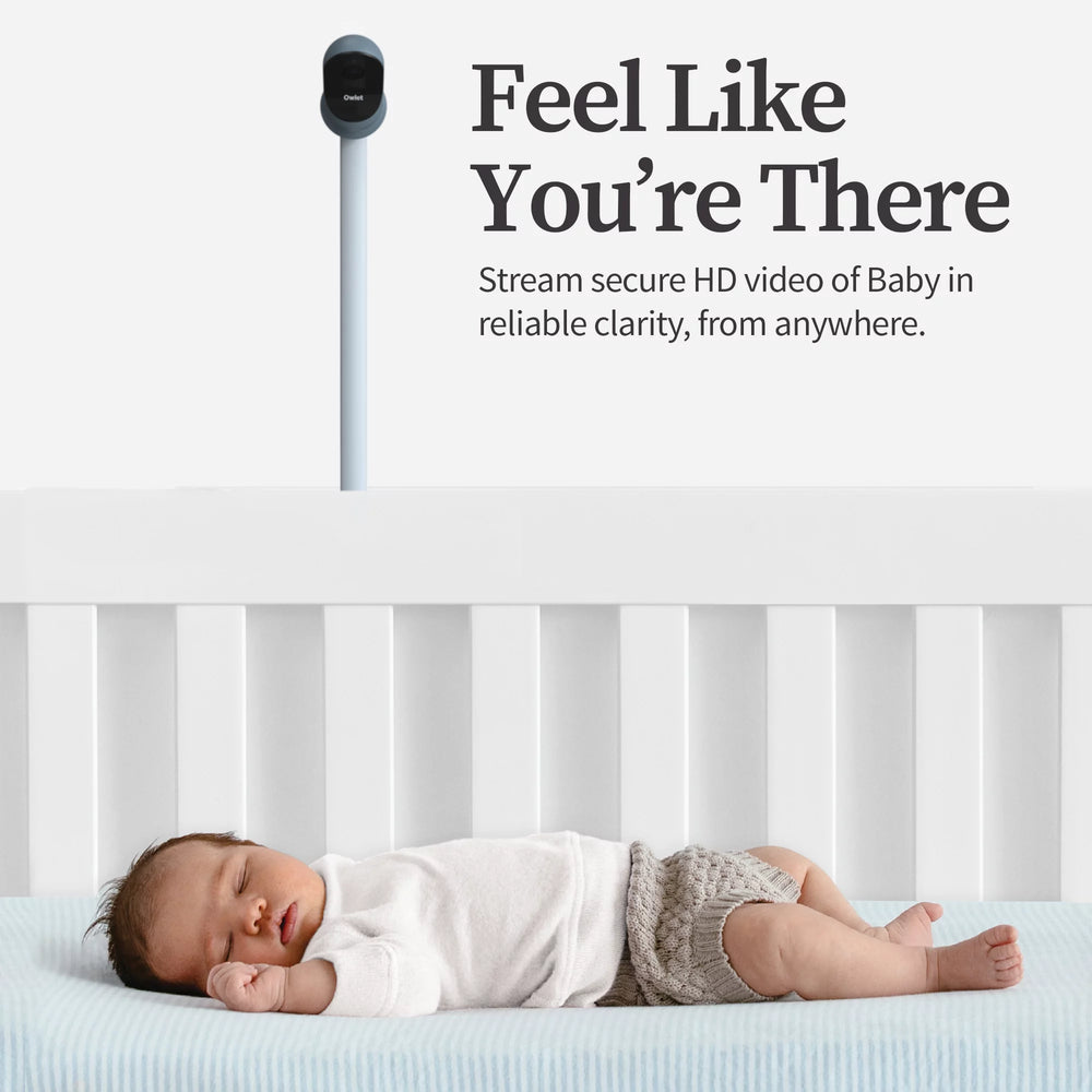 
                      
                        "Smart Baby Monitor: HD Video, Encrypted Wifi, Night Vision, 2-Way Talk - Bedtime Blue"
                      
                    